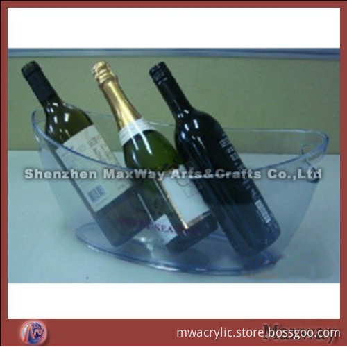 Transparent ingenious durable acrylic ice bucket/pail